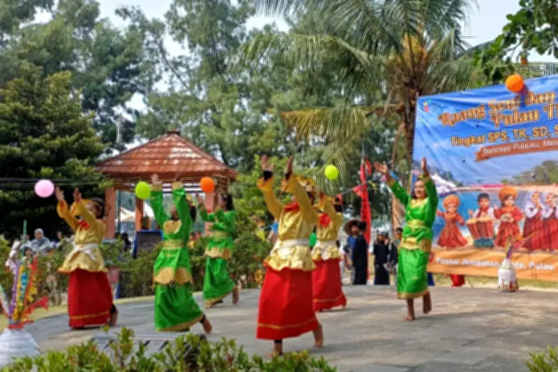 Anak Pulau Seribu Tampilkan Seni di Ruang Terbuka