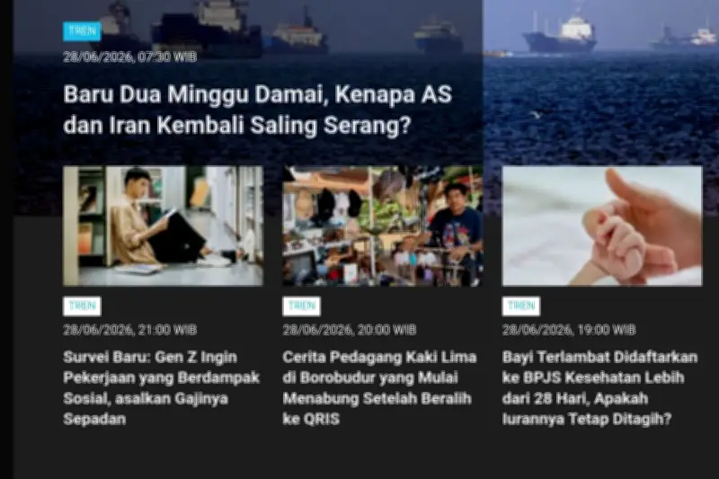 AS dan Iran Kembali Saling Serang Setelah Kesepakatan Damai