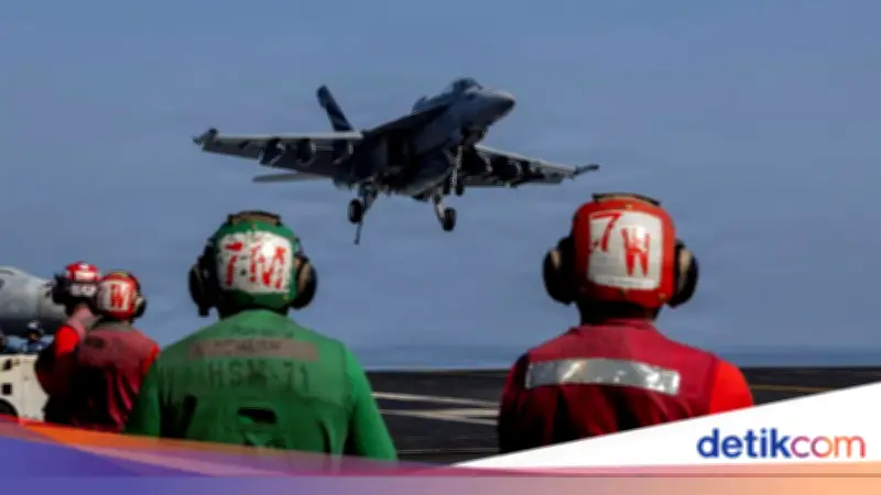 AS Tembak Jatuh 4 Drone Iran dan Serang Radar di Selat Hormuz