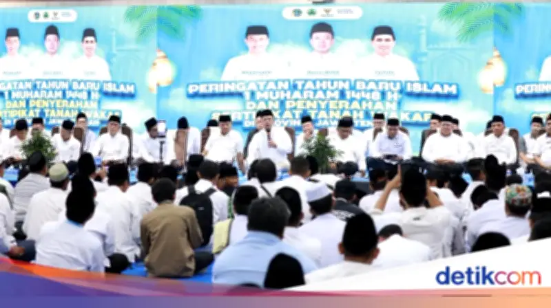 ATR/BPN Serahkan 243 Sertifikat Tanah Wakaf di Jateng, Capaian 73%