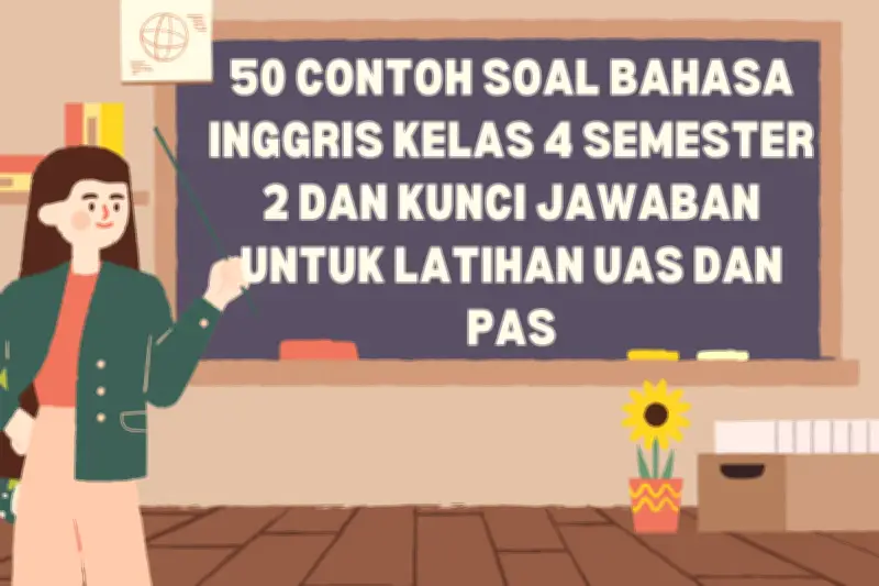 Bahasa Inggris Kelas 4 SD Semester 2: Materi dan Contoh Soal Kurikulum Merdeka
