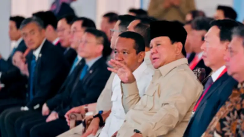 Bahlil Minta Izin Panggil Prabowo 'Kanda' di Munas HIPMI