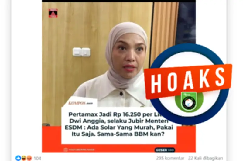 Bantahan Dwi Anggia Soal Solar sebagai BBM Murah