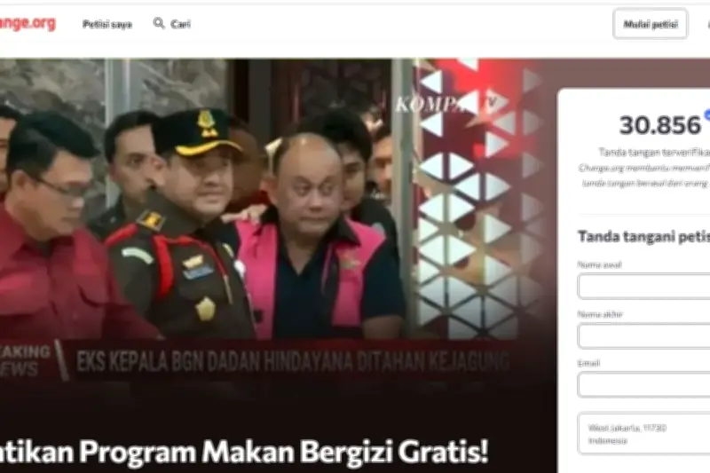 BEM Unair Minta Program Makan Bergizi Gratis Dihentikan Lewat Petisi