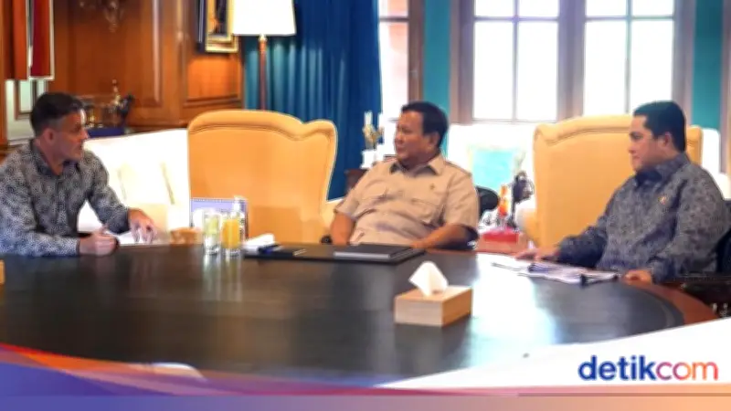 Bertemu Prabowo, John Herdman Ingin Bawa Timnas ke Piala Dunia 2030