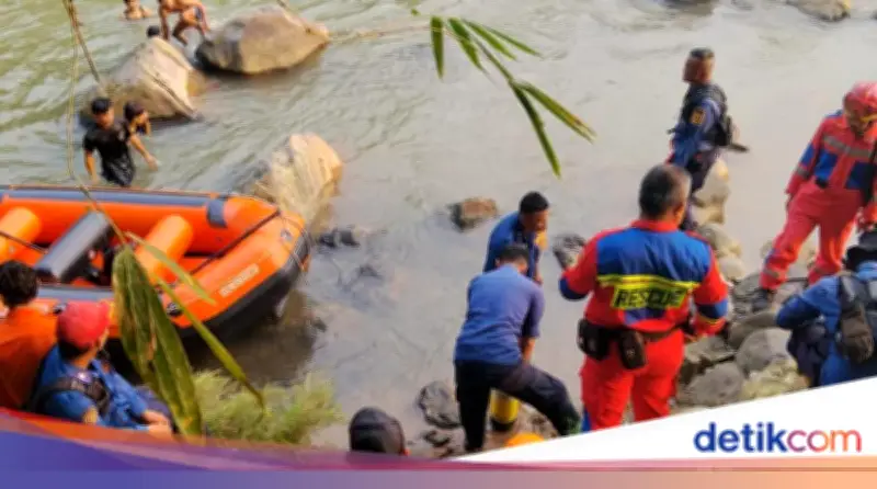 Bocah 6 Tahun Hanyut di Sungai Cianten Bogor Ditemukan Tewas