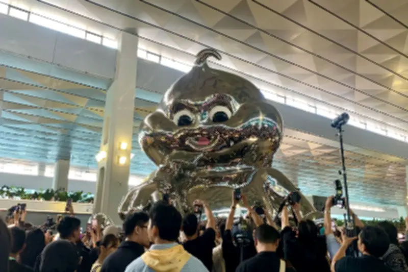 Butter Baby Buka Gerai Kelima di Bandara Soekarno-Hatta, Patung Krom 8 Meter Jadi Ikon