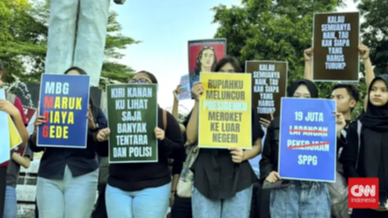 Demo Aliansi Surabaya Menggugat Tuntut 8 Hal, dari UU Polri sampai BBM