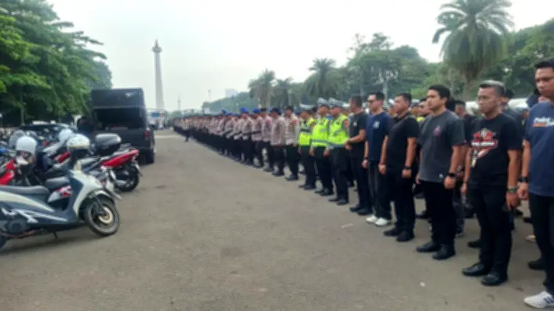 Demo di Jakarta Hari Ini: Ribuan Personel Gabungan Disiagakan