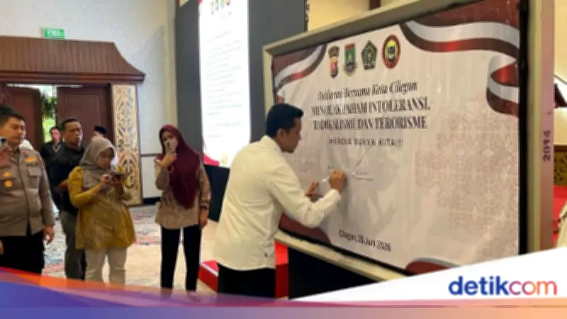 Densus 88 Gandeng Pemkot Cilegon Cegah Radikalisme Lewat Ketahanan Sosial