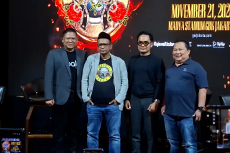 Eko Nugroho Ciptakan Artwork Spesial untuk Konser Guns N' Roses Jakarta