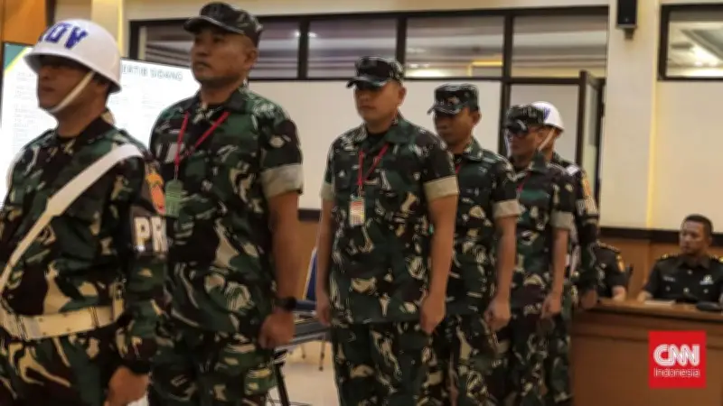 Empat Prajurit TNI Penyiram Andrie Yunus Jalani Sidang Vonis Hari Ini