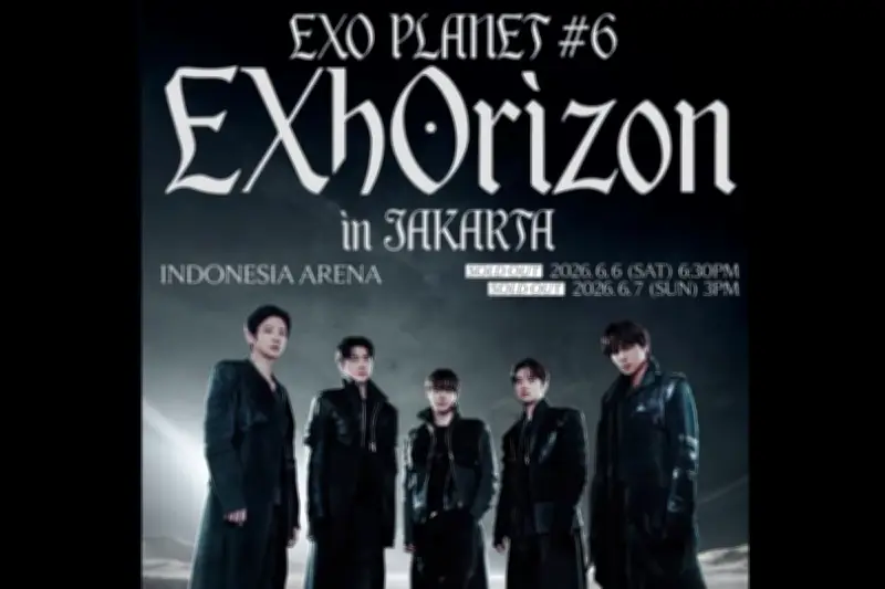 EXO Buka Konser EXhOrizon di Jakarta dengan Lagu MAMA