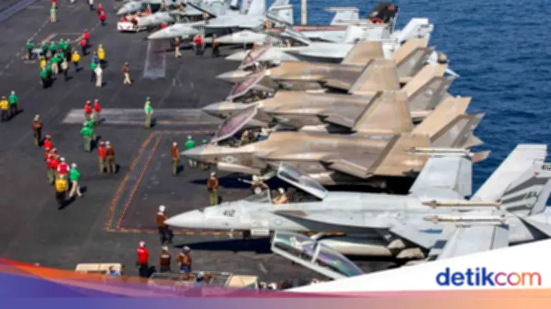 Gegar Otak Pilot AS Diragukan Soal Formasi 'Ubur-ubur' Drone Iran