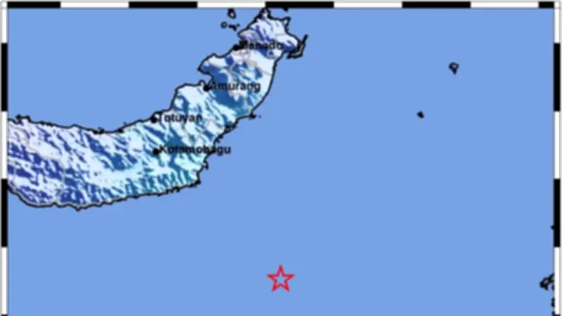 Gempa M 5,7 Guncang Bolaang Mongondow Timur, Warga Diimbau Waspada