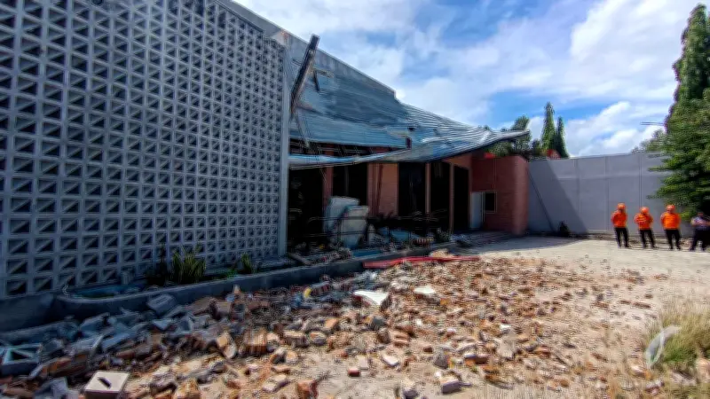 Gempa M 6,7 di Sulteng: 1 Tewas, 35 Luka, 312 Jiwa Terdampak