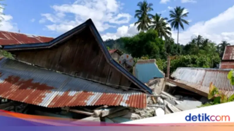 Gempa M 6,7 Guncang Palu, 1 Tewas dan 38 Luka
