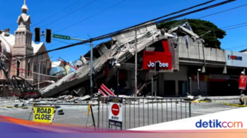Gempa M 7,7 Guncang Filipina, Korban Jiwa Bertambah Jadi 3 Orang