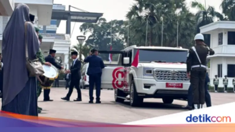 Gibran Melayat Ryamizard Ryacudu di Kemhan, Sampaikan Belasungkawa