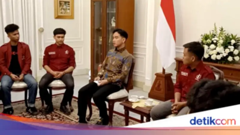 Gibran Terima Perwakilan Mahasiswa, Apresiasi Sikap Kritis