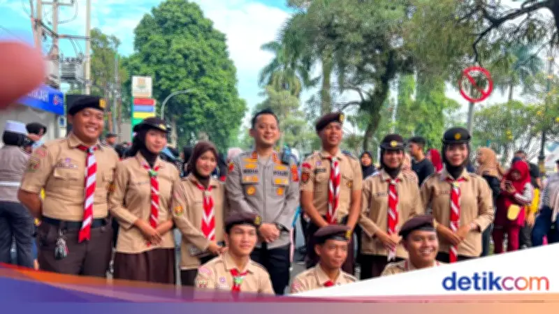 Hari Bhayangkara ke-80, Polres Bogor Meriahkan CFD dengan Ribuan Warga