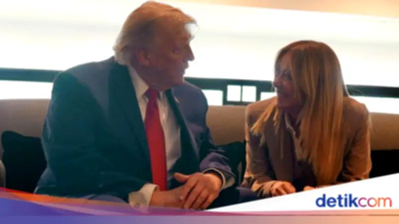 Hubungan Trump-Meloni Memanas Gegara Foto, Ini Jejaknya
