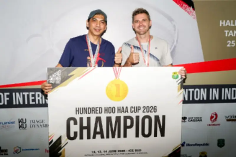 Hundred Hoo Haa Cup 2026 Resmi Ditutup, 647 Pertandingan Bulu Tangkis Digelar