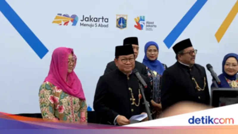 HUT Jakarta ke-499, Pramono Ungkap Ekonomi Tumbuh 5,59%