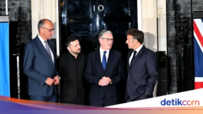 Inggris, Jerman, Prancis Dukung Dialog Damai Ukraina-Rusia