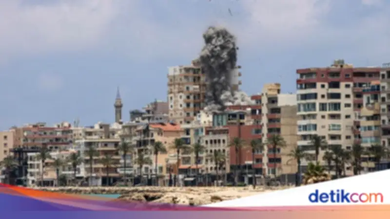 Israel Serang Tyre Lebanon, 10 Staf Rumah Sakit Terluka