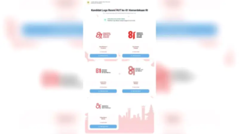 Istana: Logo HUT Ke-81 RI Bisa Dipilih Publik Jadi Wujud Demokrasi