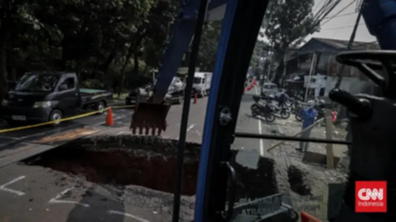 Jalan Lenteng Agung Arah Depok Mulai Dibuka Bertahap Hari Ini