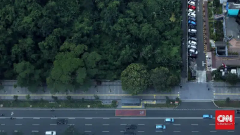 Jalan Sudirman-Thamrin Ditutup untuk Puncak HUT DKI ke-499 di Bundaran HI