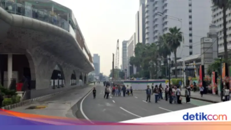 Jalan Sudirman-Thamrin Ditutup untuk Puncak HUT ke-499 Jakarta