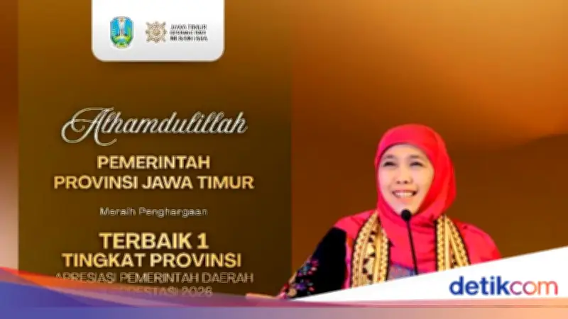 Jatim Raih Penghargaan Pemda Terbaik dalam Penurunan Pengangguran