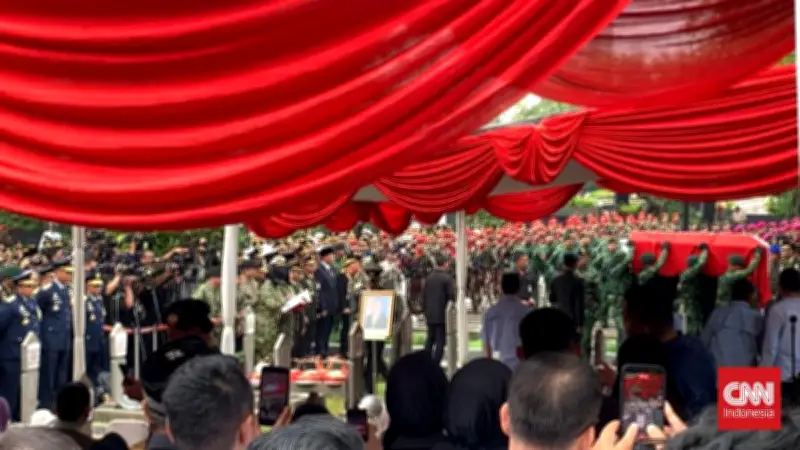 Jenazah Ryamizard Ryacudu Dimakamkan di TMP Kalibata