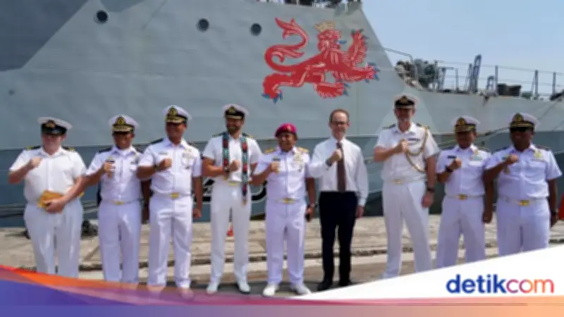 Kapal Perang Inggris HMS Tamar Tiba di Jakarta, Perkuat Kemitraan Strategis