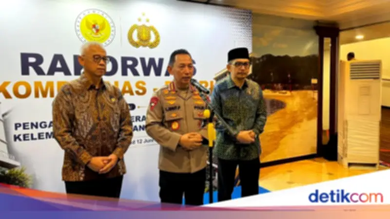 Kapolri: Kompolnas Mitra Strategis, Bukan Sekadar Pengawas Eksternal