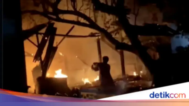 Kebakaran Bengkel Motor di Gunung Sindur Bogor Berhasil Dipadamkan