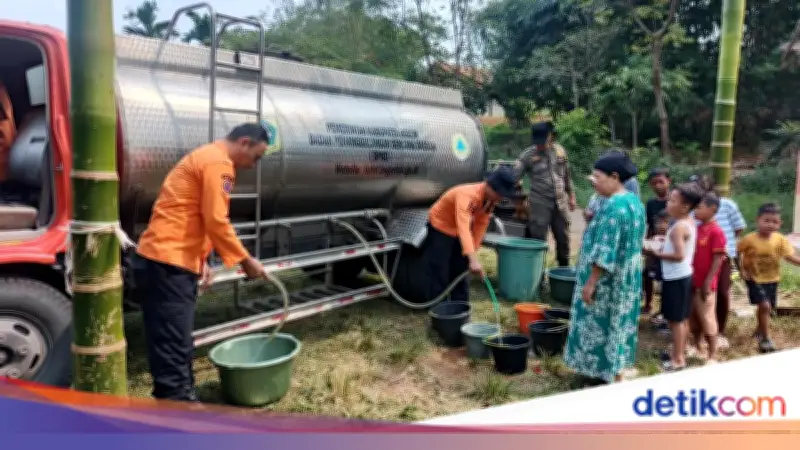 Kekeringan Landa Dua Kampung di Bogor, 512 Jiwa Terdampak