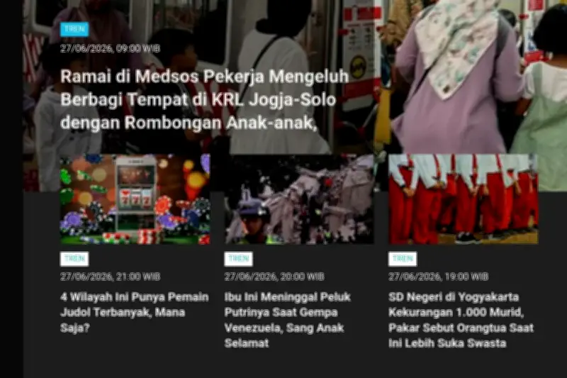 Keluhan Pekerja Soal Rombongan Anak di KRL Jogja-Solo Viral