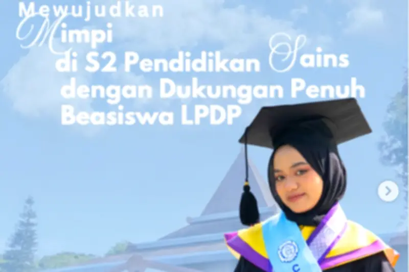 Kisah Jiji Lolos Beasiswa LPDP Sekali Coba untuk S2 di UNS