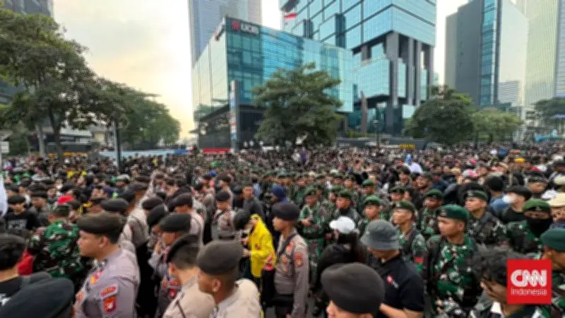Koalisi Sipil Protes TNI dan Komcad Kawal Demo, Polisi Beri Klarifikasi