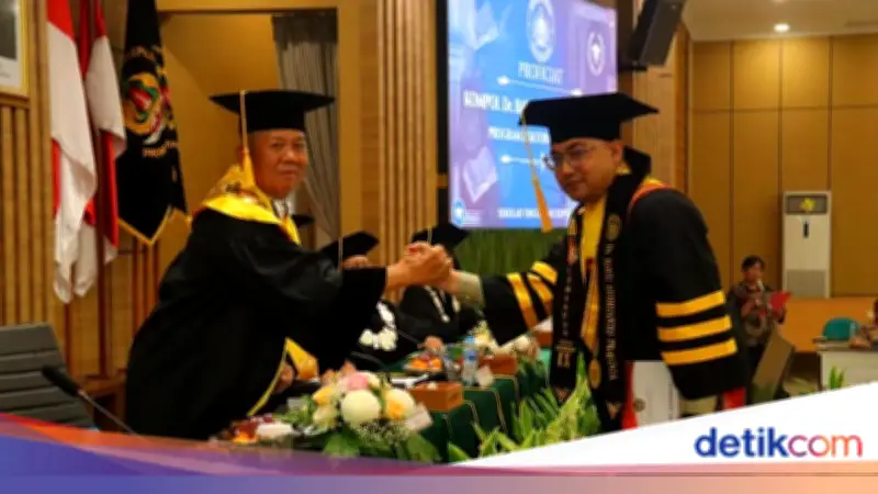 Kompol Bayu Febrianto Prayoga Raih Gelar Doktor Ilmu Kepolisian di STIK-PTIK