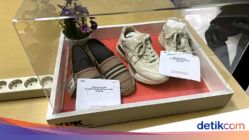 KPK Lelang Sepatu Gucci hingga Sabuk LV Eks Sekda Pekanbaru, Ini Harganya