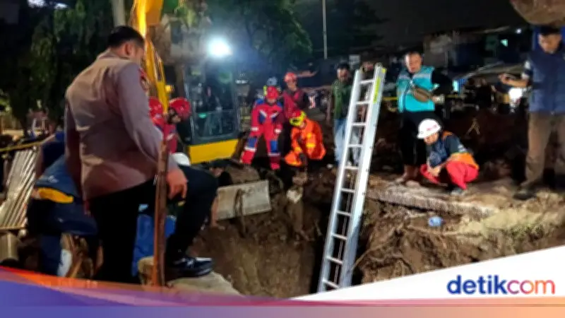 Kronologi Bocah Jaksel Jatuh ke Lubang Proyek, Terjebak 4 Jam hingga Tewas