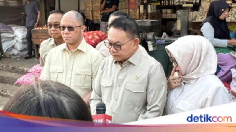 KSP Sidak Pasar Kramat Jati dan Cipinang, Pastikan Pasokan Pangan Aman