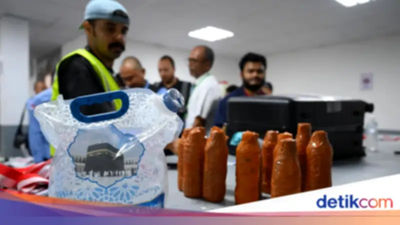 Larangan Bawa Air Zamzam di Koper Saat Pulang Haji, Ini Aturannya