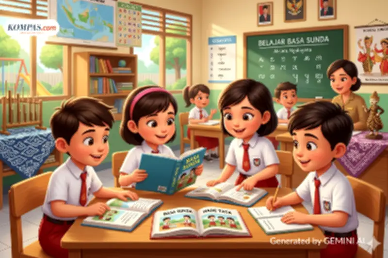 Latihan Soal PTS Bahasa Sunda Kelas 4 SD Semester 2 Kurikulum Merdeka