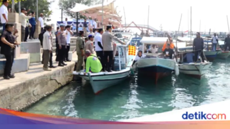 Lomba Mancing dan Balap Kapal Sambut HUT Bhayangkara ke-80 di Kepulauan Seribu